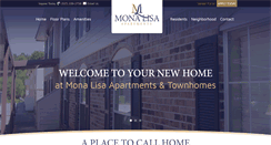 Desktop Screenshot of monalisaapartments.com